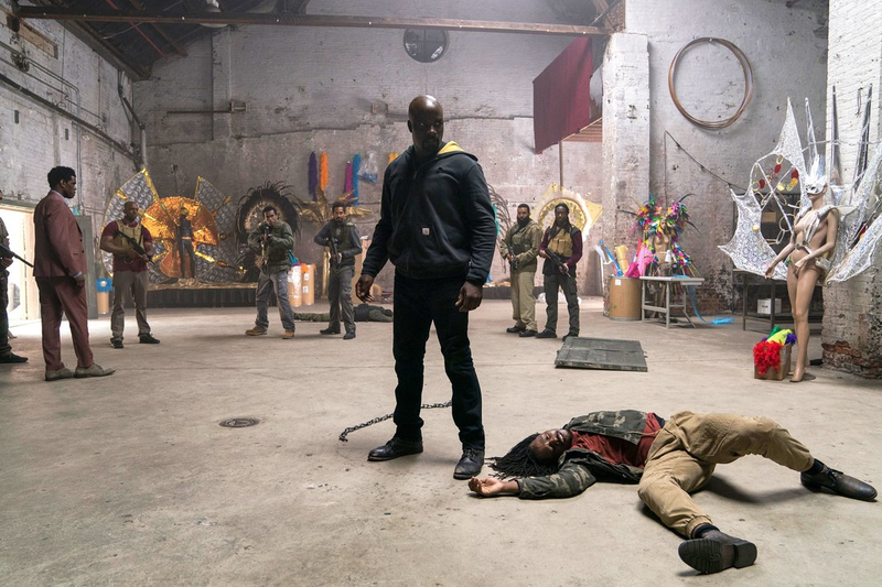 Mike Colter as Luke Cage.